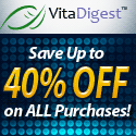 SAVE up to 40% OFF at VitaDigest.com